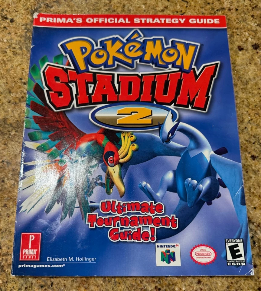Pokemon Stadium 2 OFFICIAL Nintendo Player's Strategy Guide N64 - Image 1 of 3