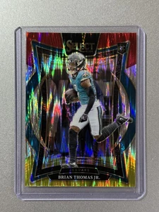 Brian Thomas Jr Jacksonville Jaguars Panini Select NFL 2024 FLASH ROOKIE - Picture 1 of 4