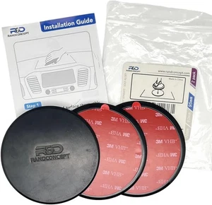 Randconcept - 95mm Adhesive Dashboard Pad Mounting Disk with for... - Bild 1 von 6