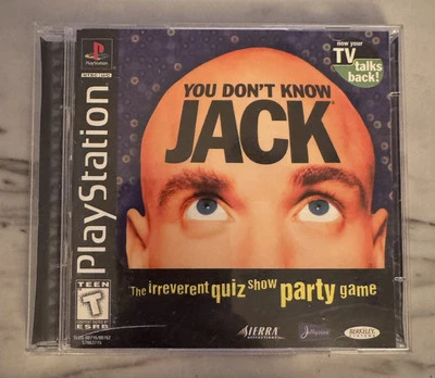 Sony PlayStation One, You Don’t Know Jack Game, Vintage 1999 - Image 1 of 3