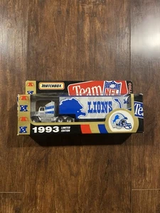 Vintage NFL 1993 DETROIT LIONS Semi Truck New In Box Old School - Bild 1 von 5