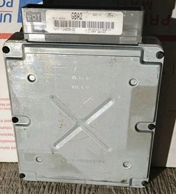 YW1F-12A650-DC Lincoln Town Car 2000 ecm ecu computer  Foto 1 de 3