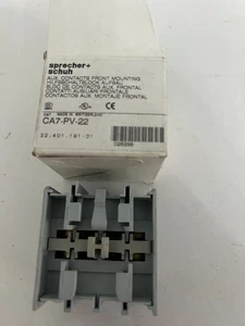 Sprecher & Schuh CA7-PV-22 Auxillary Contact Block - Picture 1 of 3