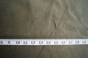 2+ Yards Crocodile Green Corduroy Fabric 92" X 50 " - Picture 1 of 1
