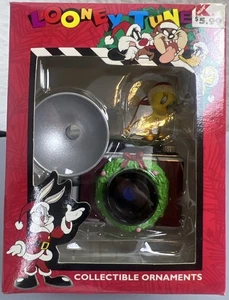 Matrix Looney Tunes Warner Bros 1997 Tweety Vogel Kamera Weihnachtsschmuck mit Box - Bild 1 von 2
