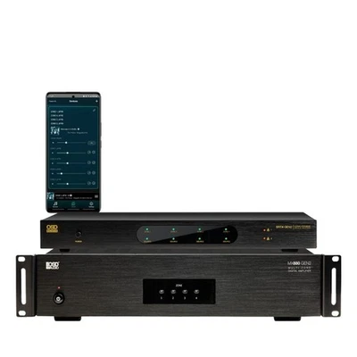 OSD 4-Zone Amplifier, 8Ch x 80W + 4-Zone App Control Streamer - Spotify, Airplay - Image 1 of 4