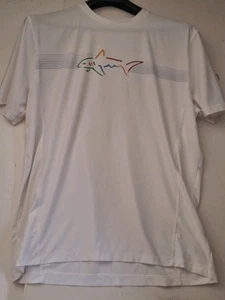 Greg Normann Sharks Golf Shirt Short Sleeve Men's Size XL - Picture 1 of 7
