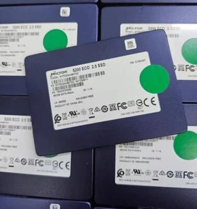 MICRON 5200 ECO 480GB SSD SATA 6Gb/s 2.5" MTFDDAK480TDC-1AT1ZABYY - Picture 1 of 2