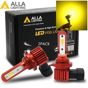Brightest Golden Yellow H10 Fog Light Bulb|Driving Lamp,Pierce Through The Fog - Picture 1 of 12