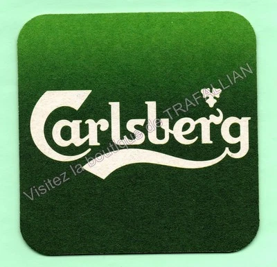ancien sous-bock  Bière CARLSBERG  Réf. sb1092 - Photo 1/2