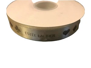 Cinta Dorada Estee Lauder Cinta Estampada de Poker 7/8" x100 yardas Tarjeta Traje Tema - Imagen 1 de 5