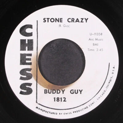 BUDDY GUY: stone crazy / skippin! CHESS 7" Single 45 RPM - Image 1 of 2