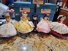 Vtg 1980'S Madame Alexander Dolls-Laurie,Amy,Marme, Beth, Meg Original Boxes