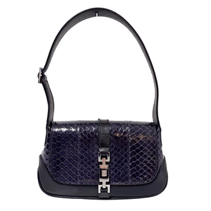 GUCCI Schultertasche Mini Jackie Navy/Black Leather - Bild 1 von 17