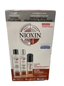 NIOXIN System 4 Kit (10.1oz Cleanser / 10.1oz Scalp Therapy / 3.38oz Treatment - Picture 1 of 1