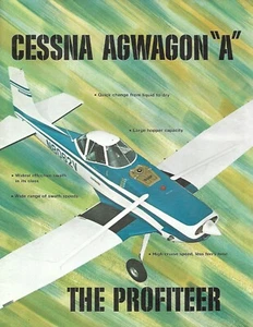 Aircraft Brochure - Cessna - Agwagon "A" - Farm Crop Sprayer - c1968 (B779) - Picture 1 of 1