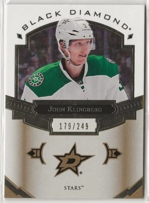 2016 2016-17 Upper Deck Black Diamond #BDBJK John Klingberg 179/249 Dallas Stars - Image 1 of 2