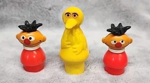 Fisher-Price Little People Sesame St. Big Bird And Two Ernies - Picture 1 of 2