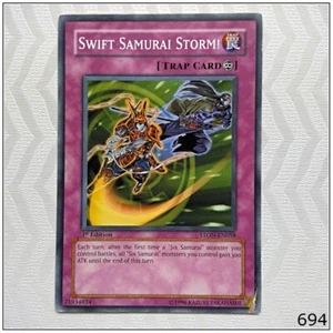 Swift Samurai Storm! - STON-EN058 - Common 1st Edition Yugioh - Picture 1 of 1