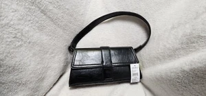 NEW! Forever 21 Black Faux Leather Purse - Picture 1 of 1