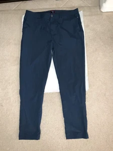 UnTuckIt Mens Navy Traveler Pants Size 38/32 Slim Fit - Picture 1 of 7