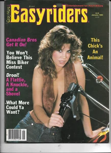 EASYRIDERS-----#115-----JANUARY 1983---DAVID MANN ART - Picture 1 of 1