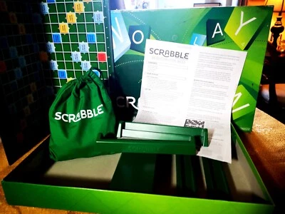 Scrabble Classic Board Word Tile Family Original Crossword Game 100% Complete  - Image 1 of 4