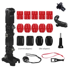 Motorcycle Helmet Mount Adapter Accessories Set for Mobius Maxi/1S Action Camera - Picture 1 of 10