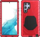 iMATCH Shockproof Silicone Bumper Metal Casefor For Samsung S22/S22+/S22 Ultra