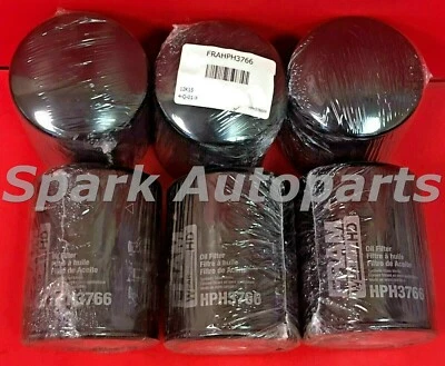 Nueva caja de 6 filtros de aceite de motor FRAM HPH3766FP para FORD E-350 Econoline, PH3766 Foto 1 de 3
