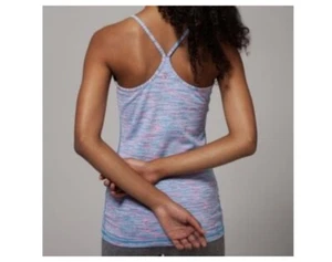 EUC Ivivva Lululemon Athletic Tank Top in Blue & Pink 8 - Picture 1 of 11