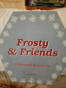Frosty & Friends Ornament Set Pappmaché C&F Enterprises mit Bonus Bernstein Farbe - Bild 1 von 7