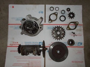 1995 Polaris Xplorer 300 Front Center Drive Gearbox Shaft Sprocket Brake Rotor - Picture 1 of 3