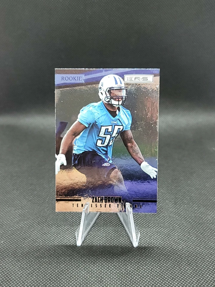 2012 Rookies And Stars Longevity Zach Brown Rc Rookie Titans - Image 1 of 1