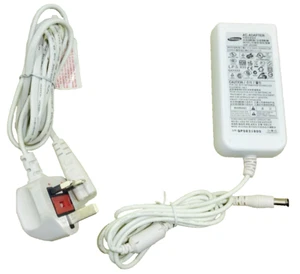 Original Samsung ADP-4024W (weiß) 24 V Netzteil & Netzleitung - kaum benutzt - Bild 1 von 7