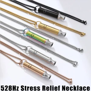 Anxiety Necklace 528Hz Sound Stress Relief Meditation Anapana Breathing Necklace - Picture 1 of 20