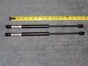 2ea HD 15” 30 lb NP Camper Shell Rear Window Lift Support Shaft Prop Assist Tube - Foto 1 di 8