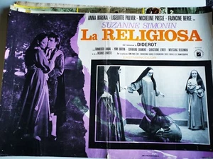 FOTOBUSTA - SUZANNE SIMONIN LA RELIGIOSA - ANNA KARINA, LISELOTTE PULVER - Picture 1 of 1