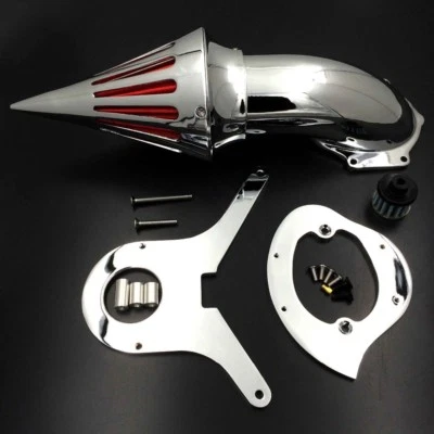 Filtro de admisión de filtro de aire Spike para Honda Shadow Aero 750 VT750 1986-2012 cromado Foto 1 de 4