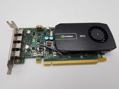 NVIDIA NVS 510 2GB GDDR3 PCIe x16 Graphics Card DP/N 061P37 - Image 1 of 4