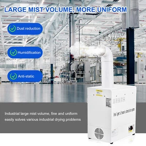 Commercial & Industrial Humidifier 12L/H Cool Mist Humidifier for Room Plant - Picture 1 of 9