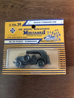 Roco Minitanks 1/87 HO Z-226 US DODGE COMMAND CAR IOP HECHO EN AUSTRIA Foto 1 de 2