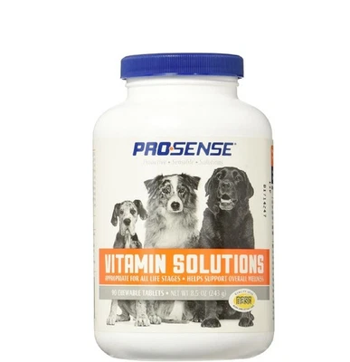 ProSense Vitamin Solutions 90 Count, Chewable Tablets for Dogs, Helps Support Ov - Image 1 of 4