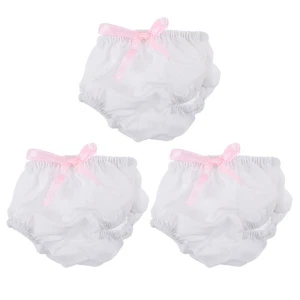 3 Pcs Baby Panties Shorts Play Diaper Underwear Toy Pretend Diapers - Picture 1 of 12