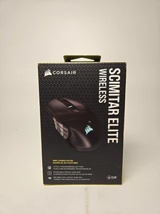 CORSAIR SCIMITAR ELITE RGB WIRELESS MMO Gaming Mouse Black - Bild 1 von 2