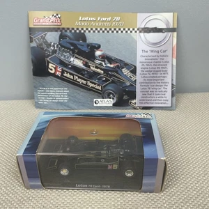 ATLAS 1/43 3128 003 LOTUS FORD 78 1978 MARIO ANDRETTI DIECAST F1 CAR BOXED - Picture 1 of 6