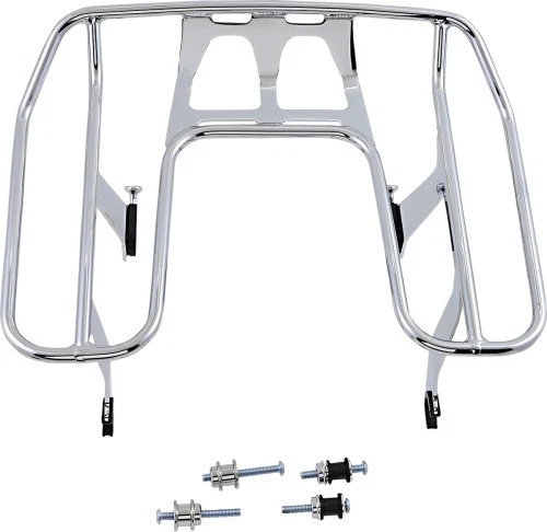 Cobra Wrap-Around Rack - Chrome Motorcycle Street Bike 602-2620 1510-0660 - Image 1 of 4