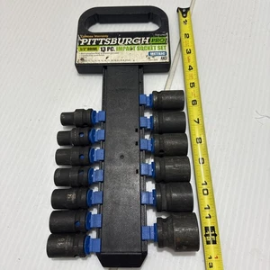 Juego de accesorios métricos de accionamiento Pittsburgh Tool 1/2” - Imagen 1 de 6