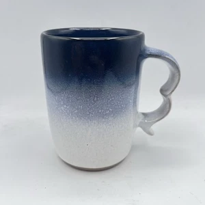Signed Peter Pots Stoneware Seagull Blue Ombre “Grandmother’s Cup” - Picture 1 of 13
