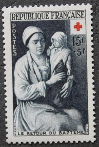 Timbre - FRANCE - Croix-Rouge - LE NAIN - YT967 - Neuf ** - 1953 - Picture 1 of 1